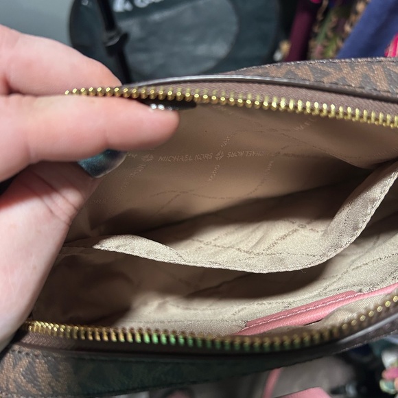 Michael Kors Jet Set with Zip Chain Crossbody - Picture 10 of 14